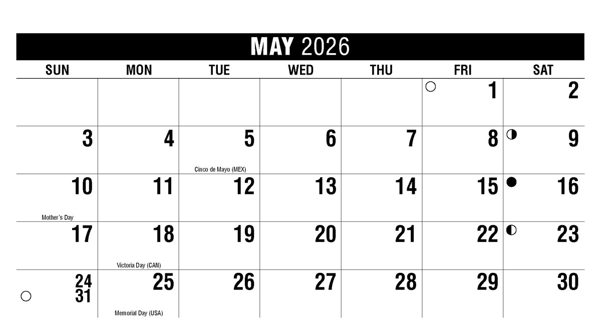 Galleria Motivation Promotional Desk Calendar - 2026